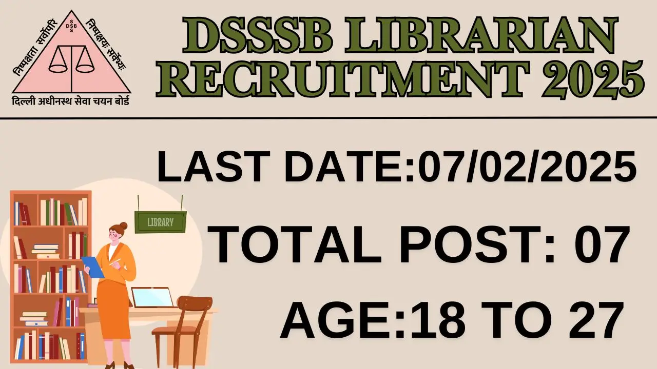 DSSSB Librarian Exam 2025