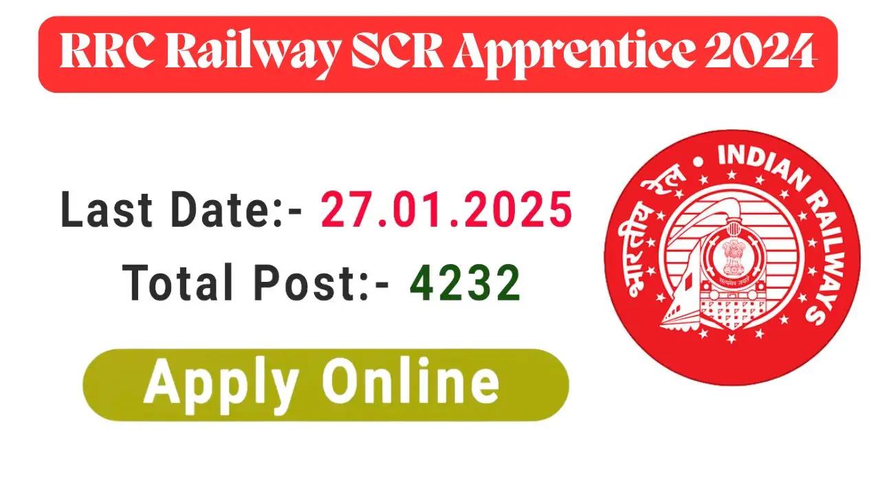 RRC Railway SCR Apprentice 2024