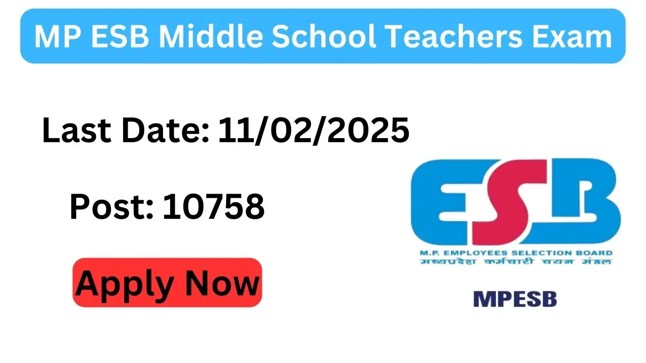 MP ESB Middle School Teachers Exam