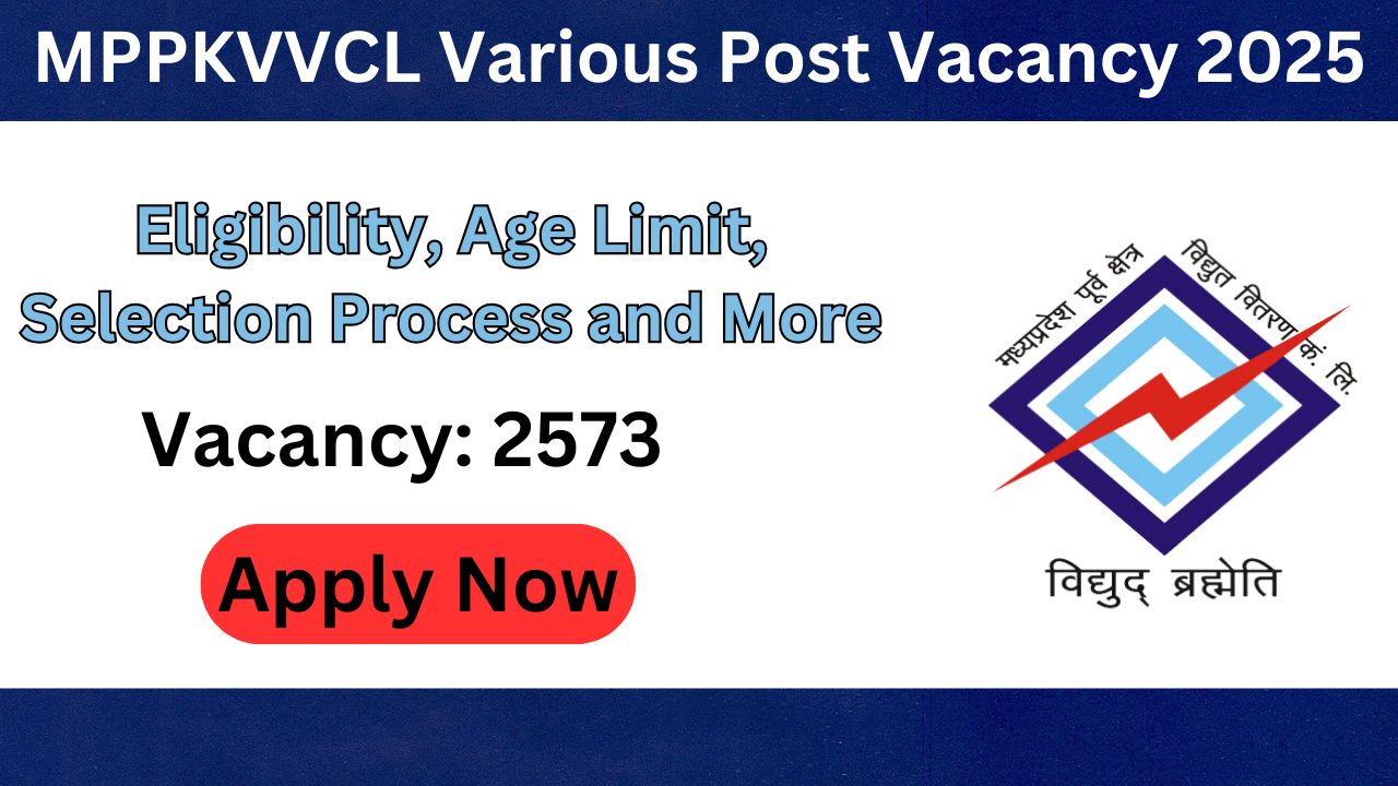 MPPKVVCL Various Post Vacancy