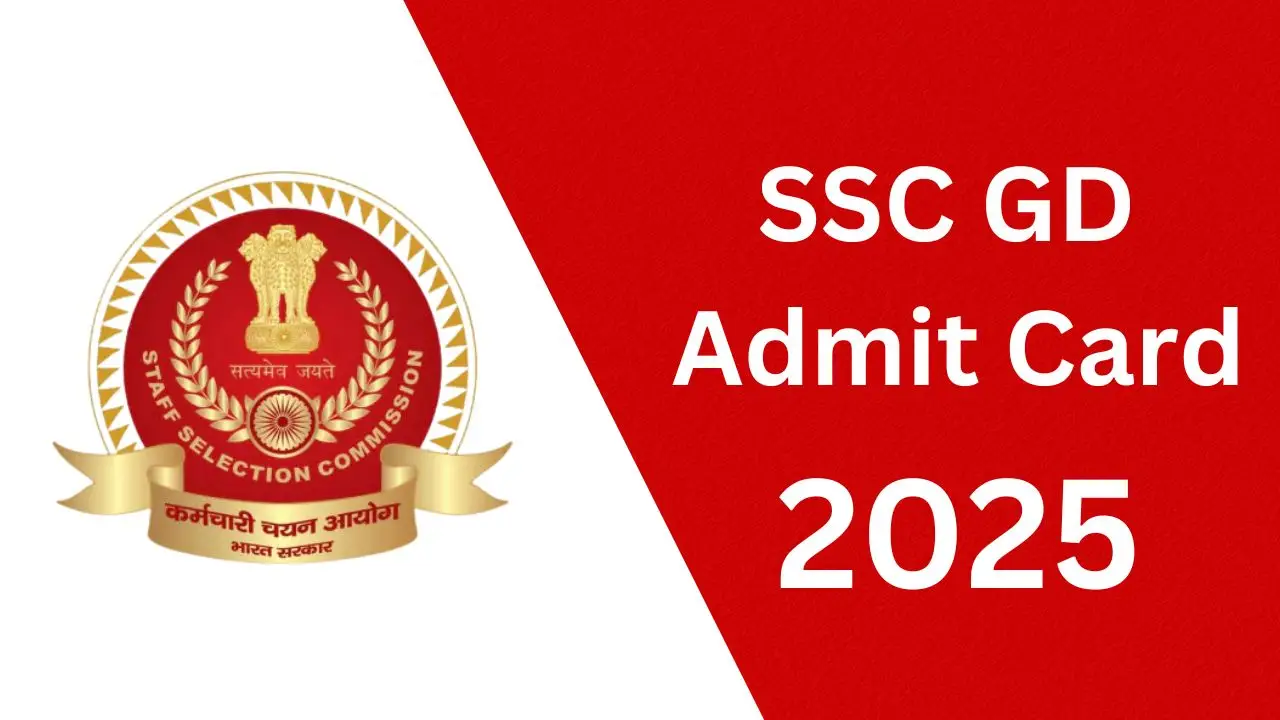 ssc gd admit card