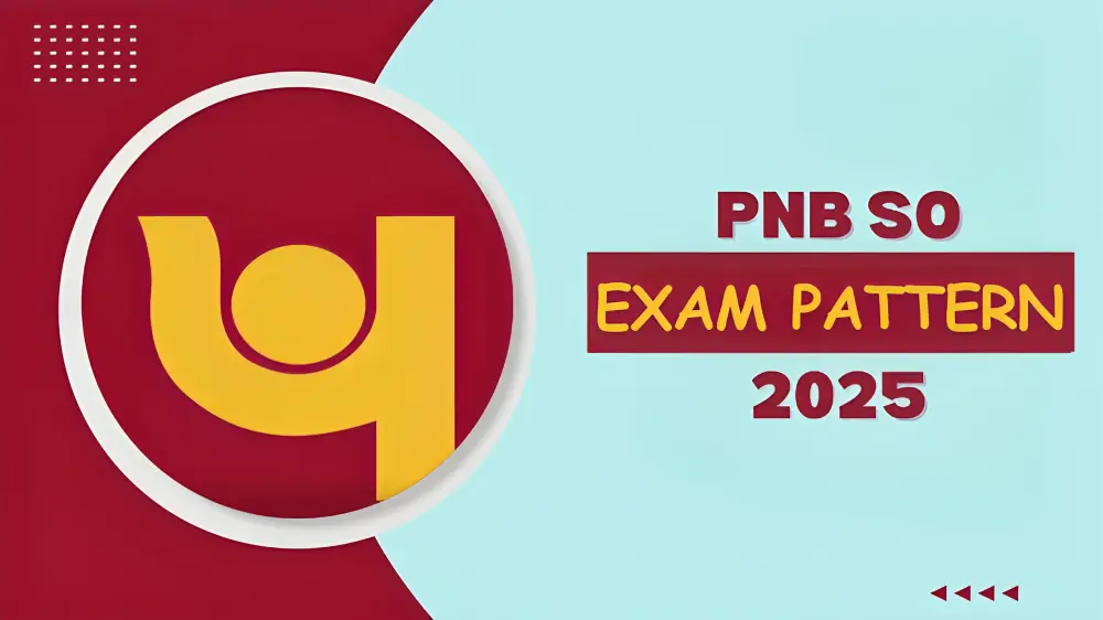 PNB SO exam pattern