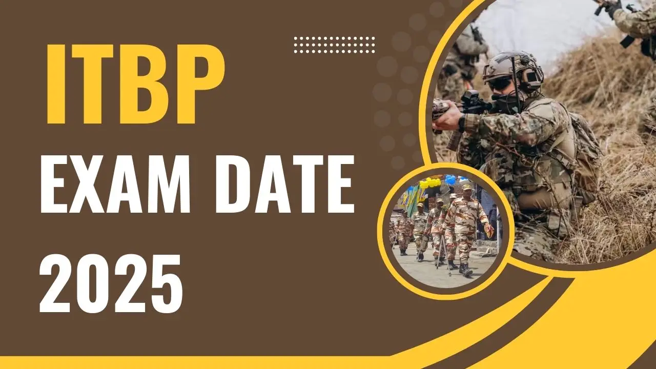 itbp exam date 2025